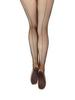 Adult Full Footed Fishnet Tight with Back Seam (S/M)